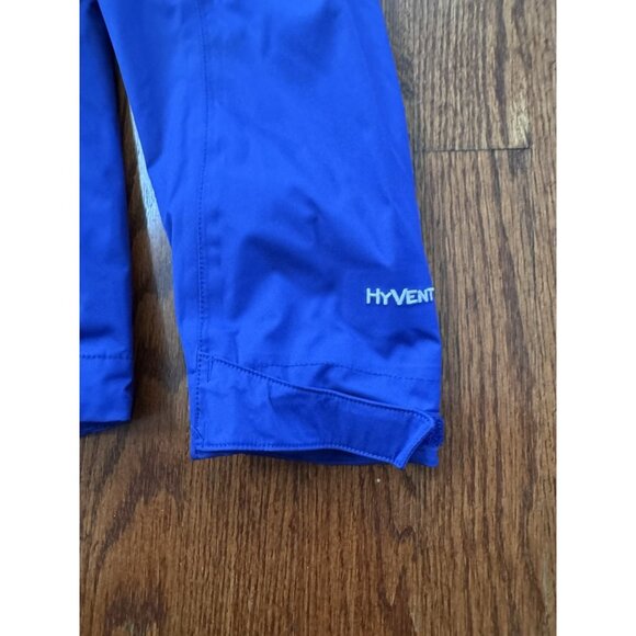 North Face Water Wind Proof Parka Light Jacket  Womens Size S Blue Hood - Picture 11 of 12